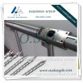 Moddoc barrierskruv för extrudermaskin för HDPE-rör, XLPE-kabel, LLDPE-slang